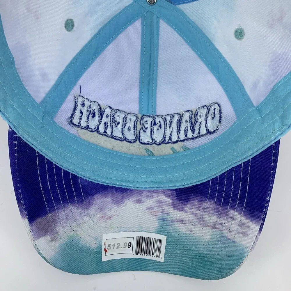 Orange Beach Alabama Hat Blue Purple Adjustable OSFM Alvin's Island Baseball Cap